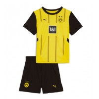 Camiseta Borussia Dortmund Primera Equipación para niños 2024-25 manga corta (+ pantalones cortos)